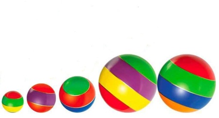 Купить Мячи резиновые (комплект из 5 мячей различного диаметра) в Баймаке 