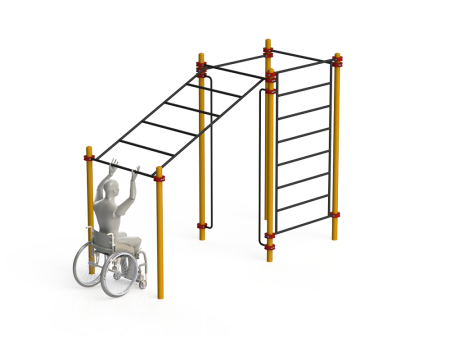 Купить Спортивный комплекс для инвалидов-колясочников WRK-D15_76mm в Баймаке 