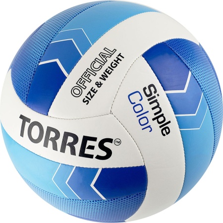 Купить Мяч волейбольный Torres Simple Color любительский р.5 в Баймаке 
